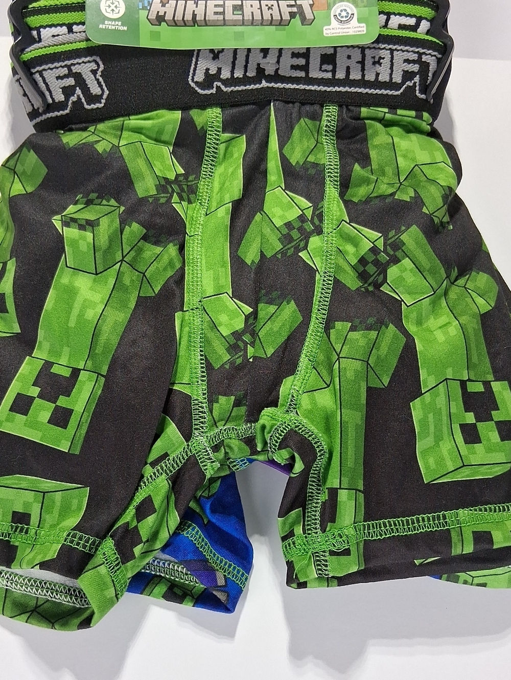 Boys Minecraft Boxer Briefs Size 8 Medium 4 Pack NWT - Picture 5 of 10